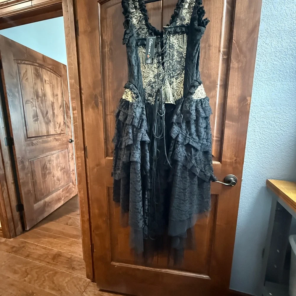NWT Burlesque Dress Costume - Picture 5 of 5